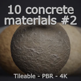 10 Concrete Materials